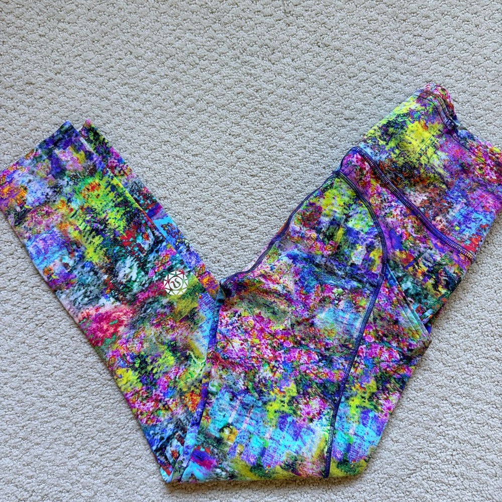 Like New Lululemon Seawheeze Fast and Free Crop 23” Size 4